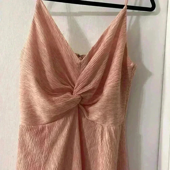 Abercrombie & Fitch Dresses Abercrombie Crinkle Textured Twist-Front Mini Dress - Picture 7 of 12